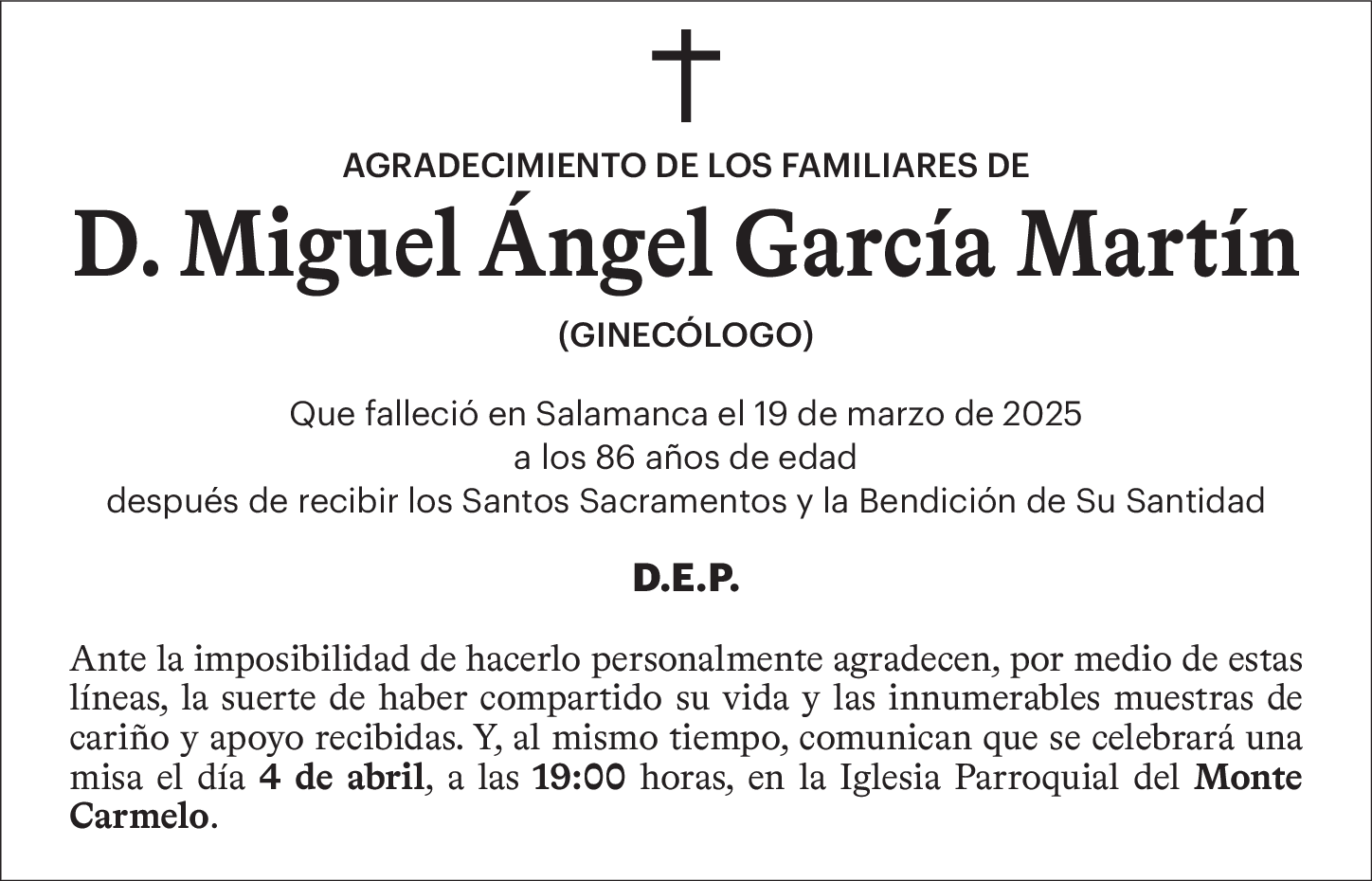 Miguel Angel García Martín