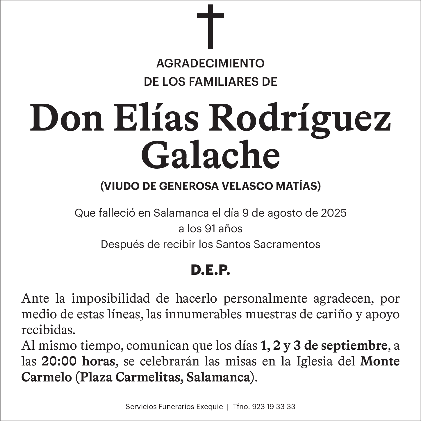 Don Elías Rodríguez Galache